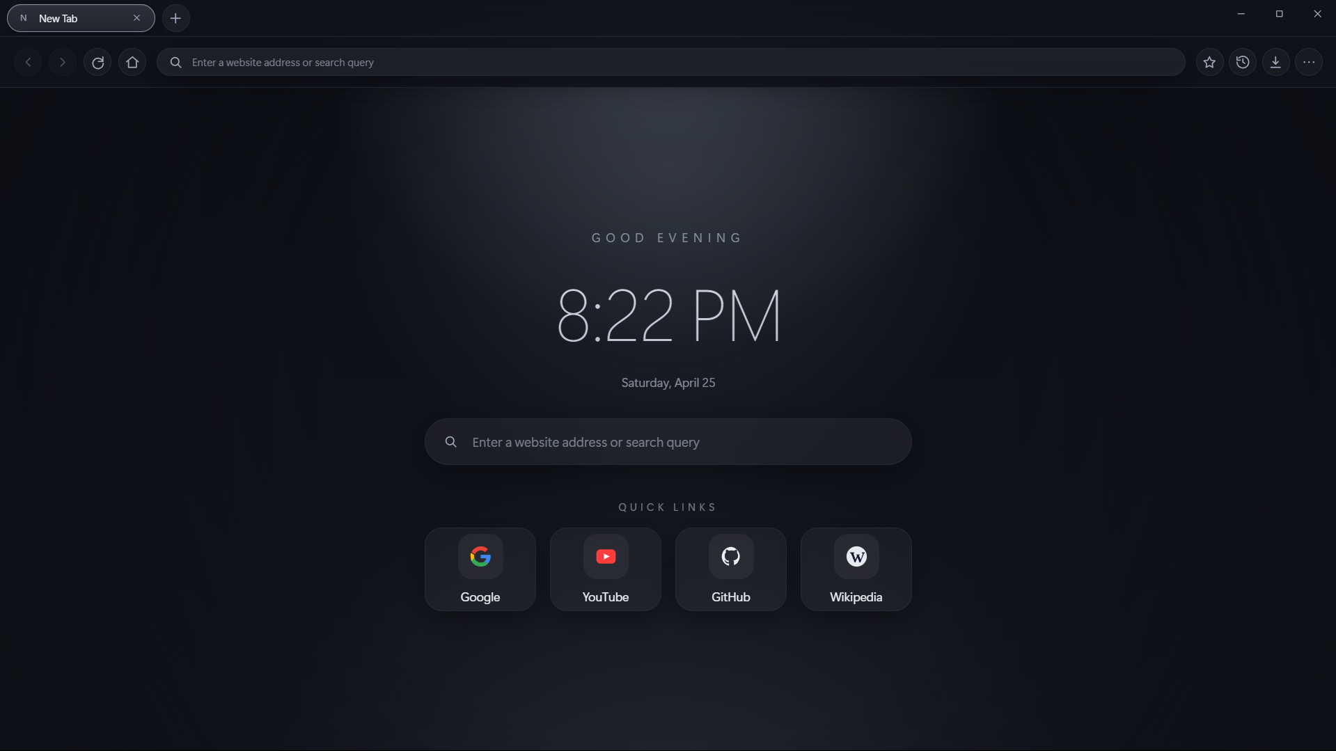 Finowser browser preview